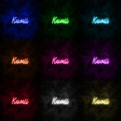 "Kawaii" Neon Sign