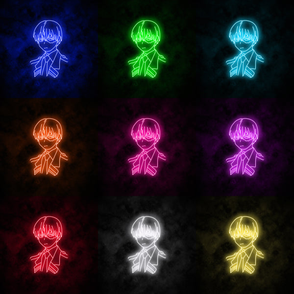 "Todoroki" Neon Sign