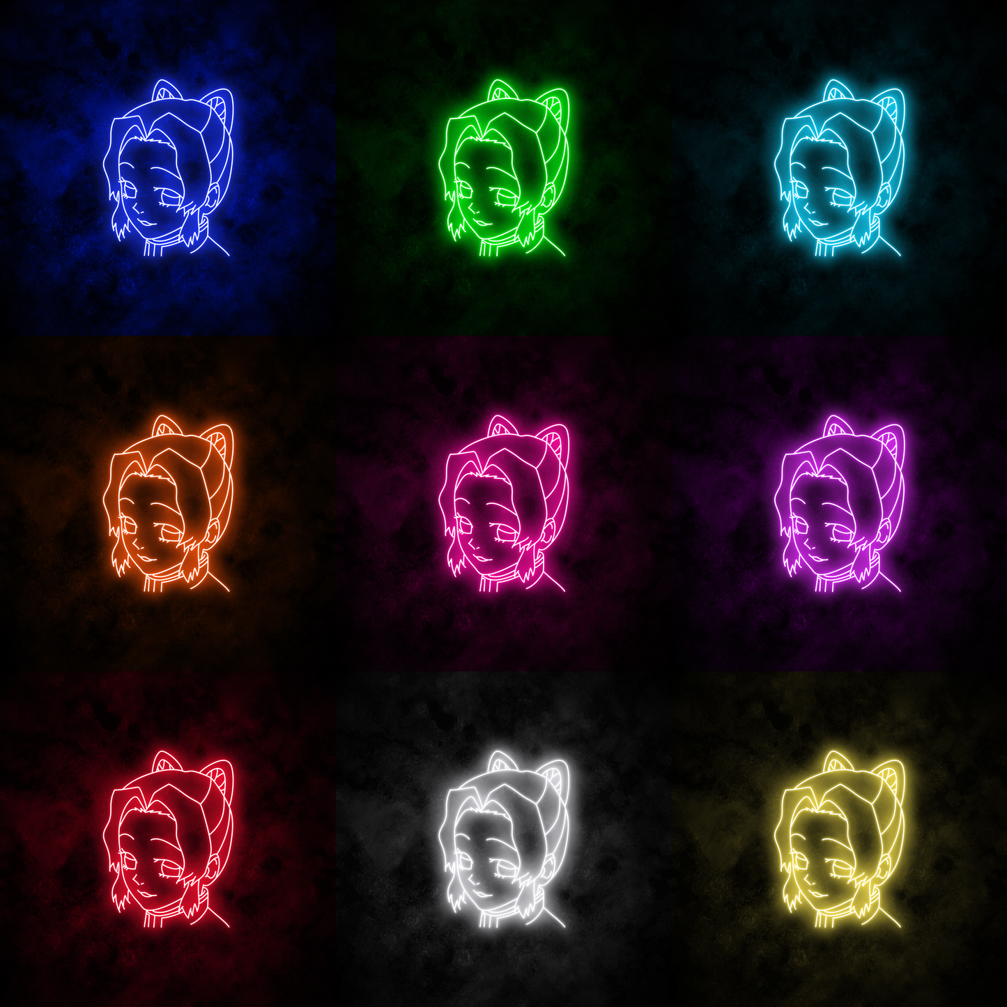 "Shinobu Kocho" Neon Sign