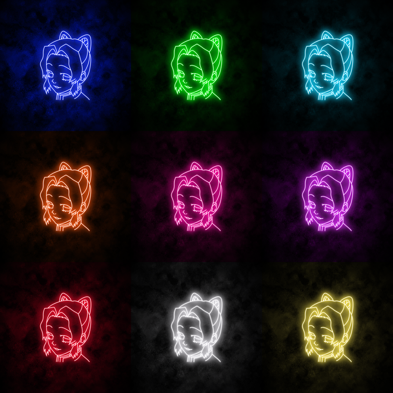 "Shinobu Kocho" Neon Sign