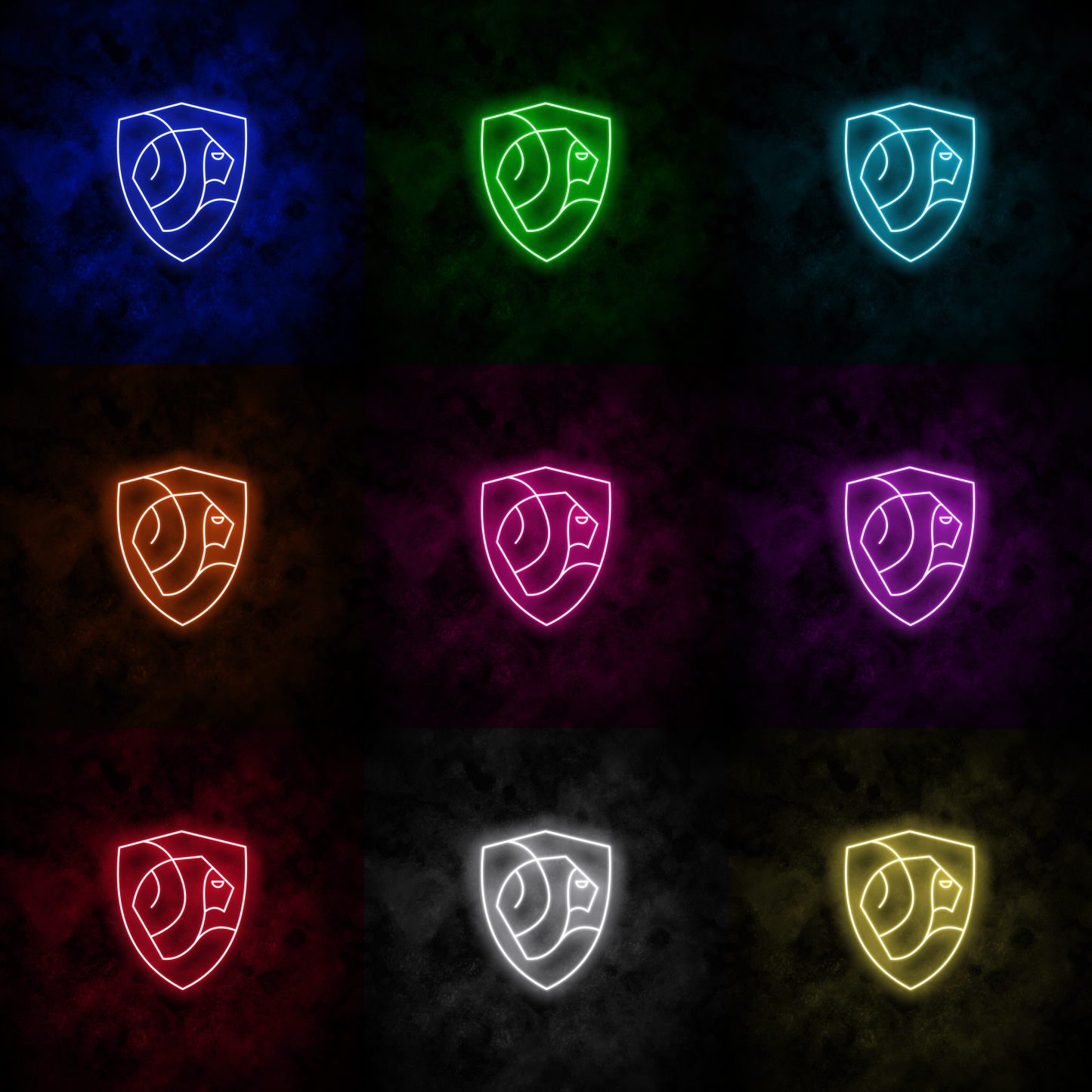 "Gryffindor House" Neon Sign