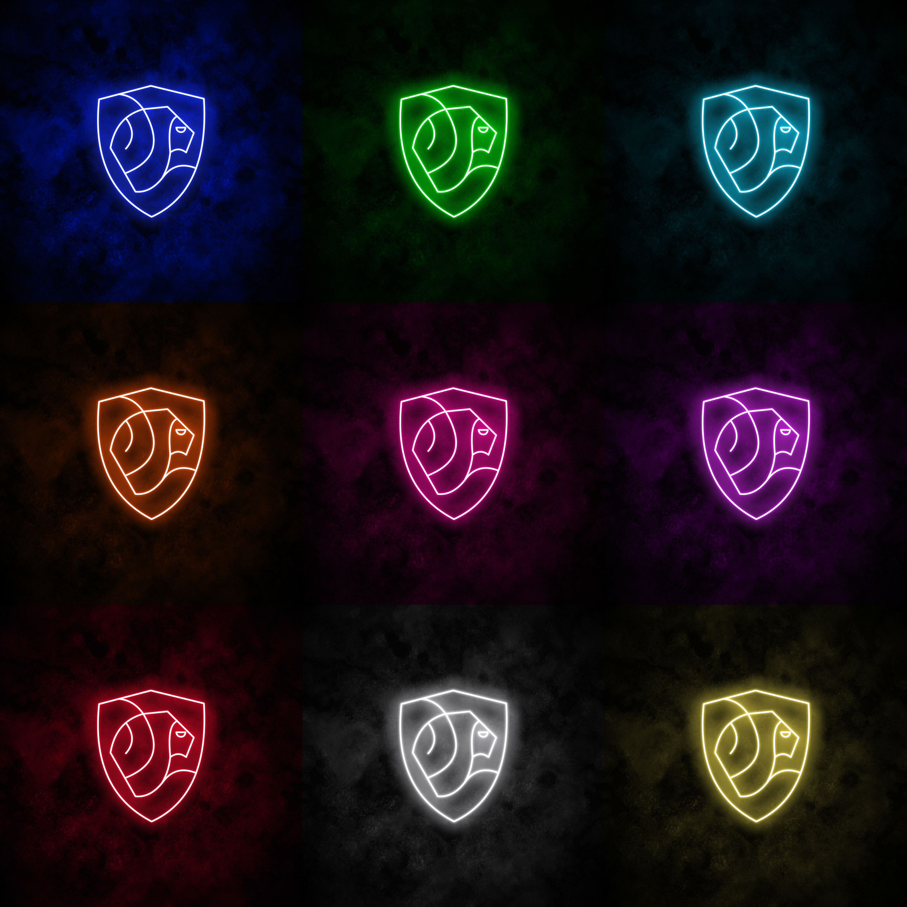 "Gryffindor House" Neon Sign