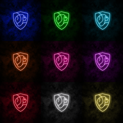 "Gryffindor House" Neon Sign